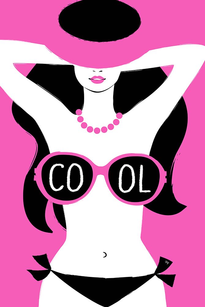 Cool Girl art print by Martina Pavlova for $57.95 CAD