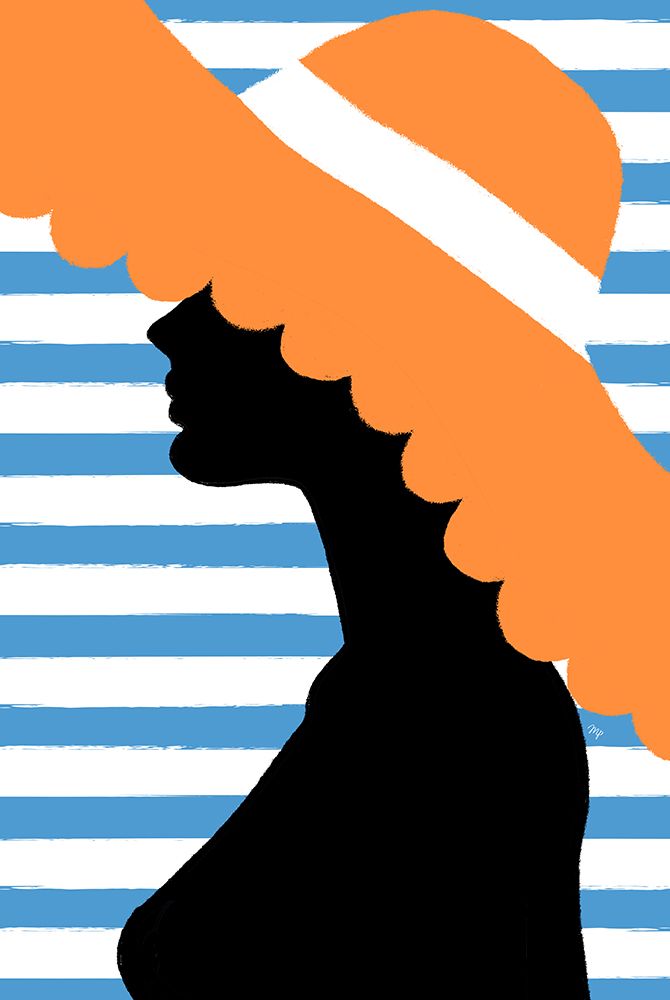 Woman art print by Martina Pavlova for $57.95 CAD