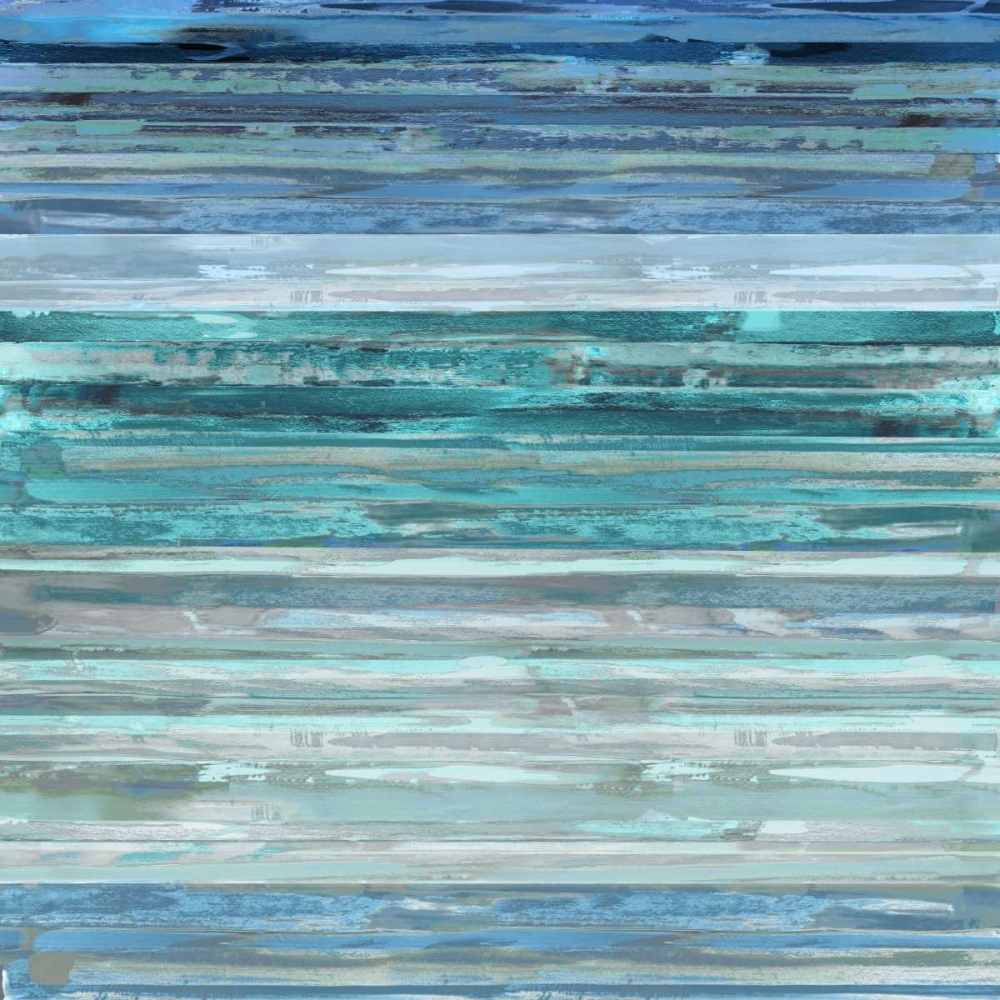 Strata In Aqua art print by Matt Shields for $57.95 CAD