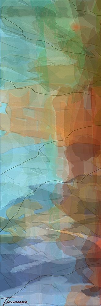 Tryptic Visions Left art print by Michael Tienhaara for $57.95 CAD