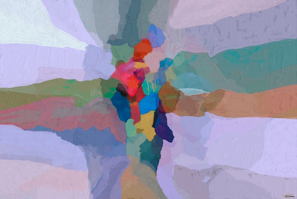 Cascading hues II art print by Michael Tienhaara for $57.95 CAD