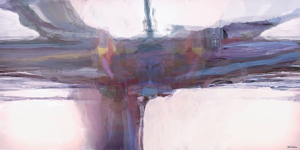 Blue Sculpture I art print by Michael Tienhaara for $57.95 CAD