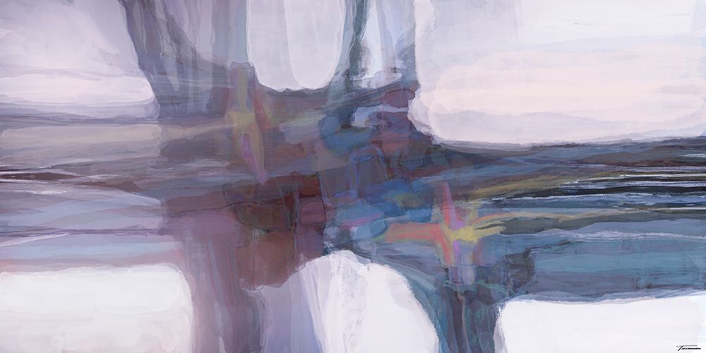Blue Sculpture II art print by Michael Tienhaara for $57.95 CAD
