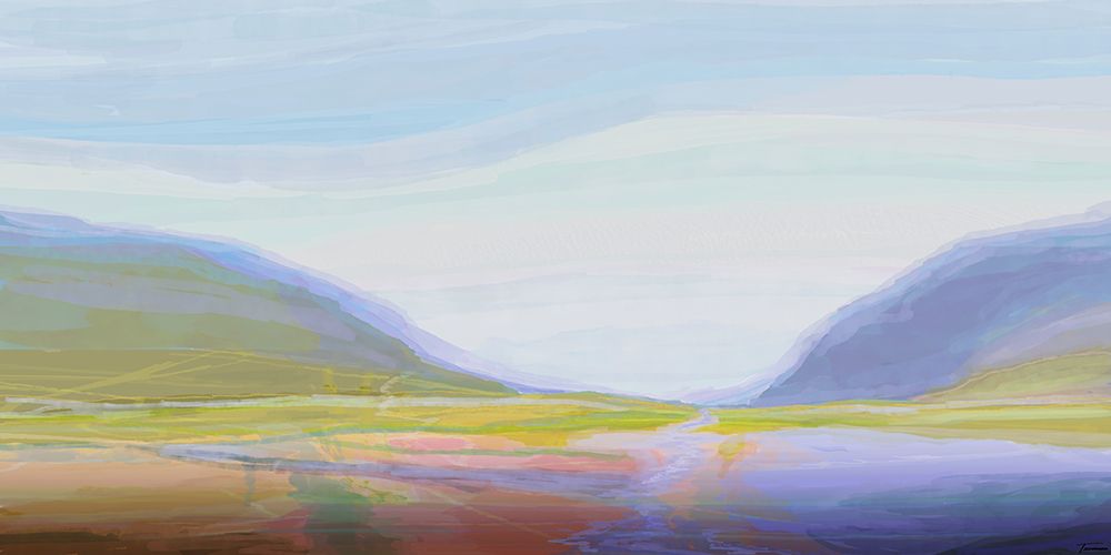 Light Landscape I art print by Michael Tienhaara for $57.95 CAD