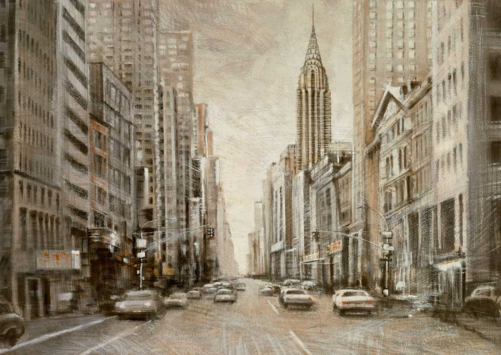 To the Chrysler Building art print by Matthew Daniels for $57.95 CAD