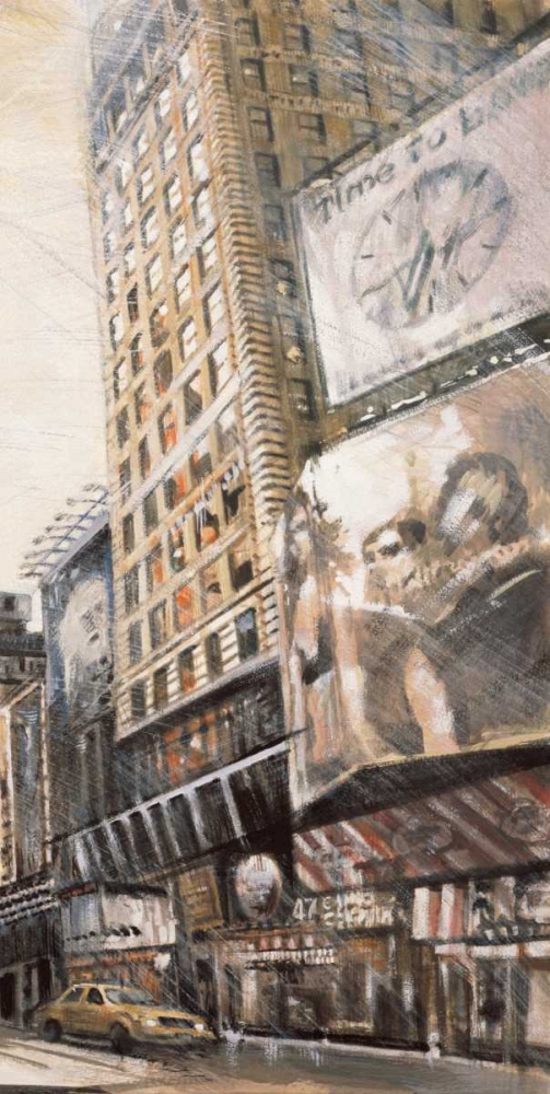 Times Square III art print by Matthew Daniels for $57.95 CAD