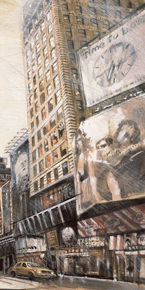 Times Square III art print by Matthew Daniels for $57.95 CAD