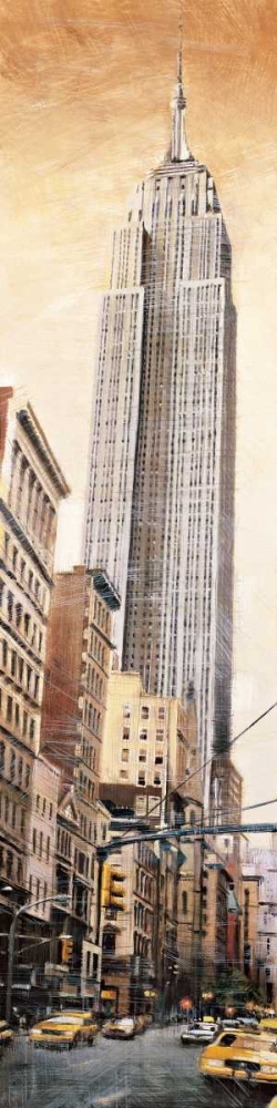 The Empire State Building art print by Matthew Daniels for $57.95 CAD