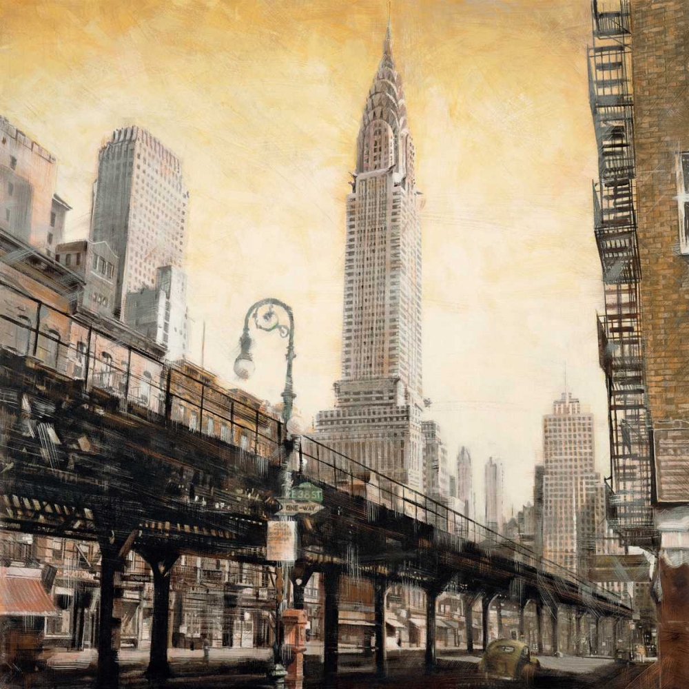 The Chrysler Building art print by Matthew Daniels for $57.95 CAD