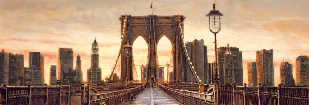 Manhattan Evening art print by Matthew Daniels for $57.95 CAD