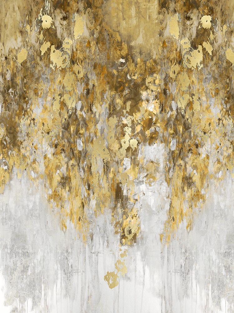Cascade Amber and Gold art print by Nikki Robbins for $57.95 CAD