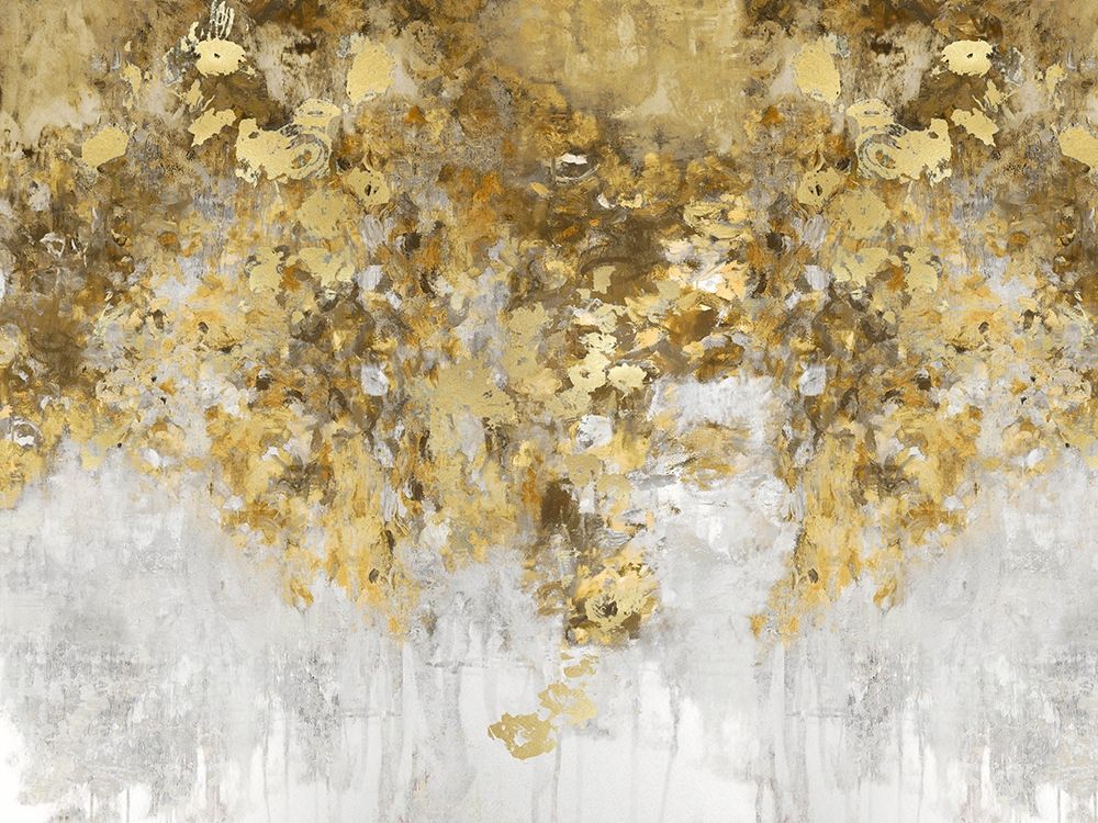 Charmed Amber and Gold art print by Nikki Robbins for $57.95 CAD
