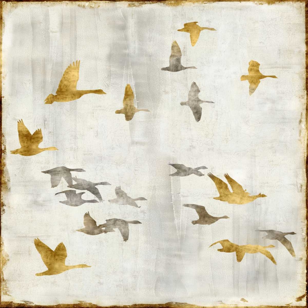 Golden Flight I art print by Nick Spencer for $57.95 CAD