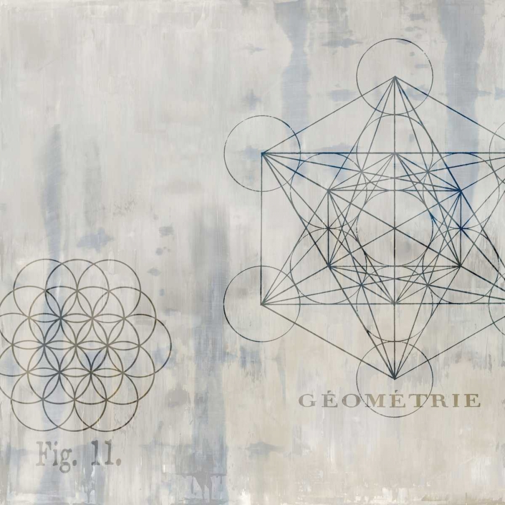 Geometrie I art print by Oliver Jeffries for $57.95 CAD