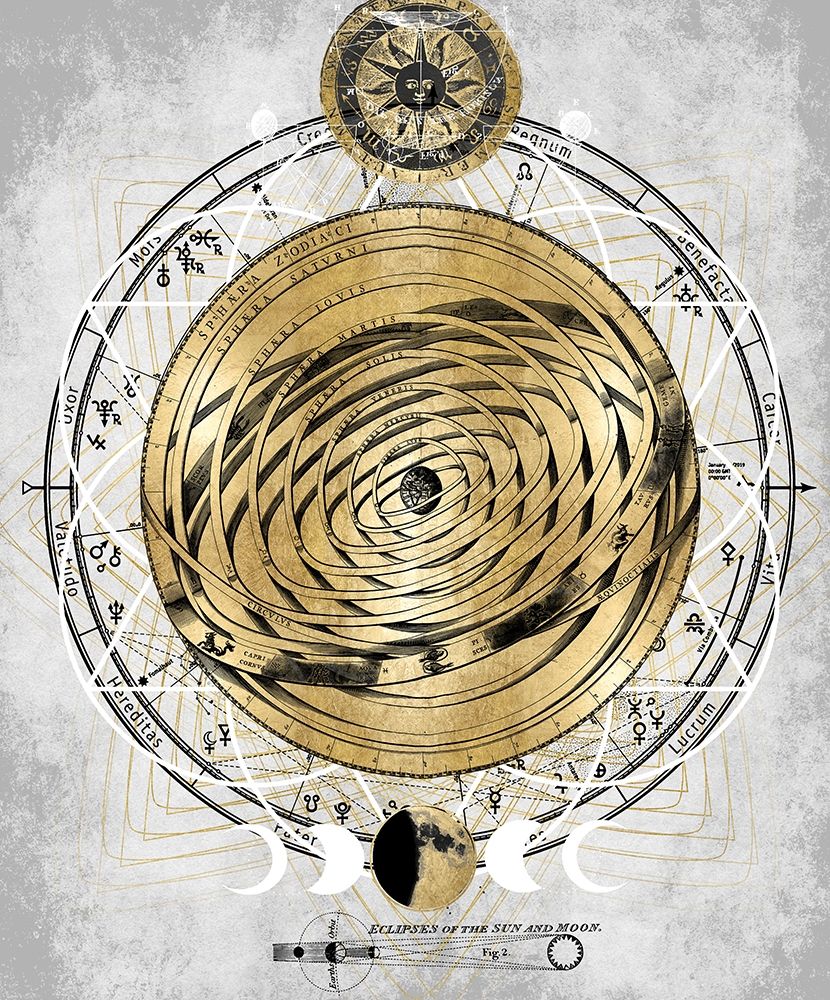 Zodiac Sphere I art print by Oliver Jeffries for $57.95 CAD