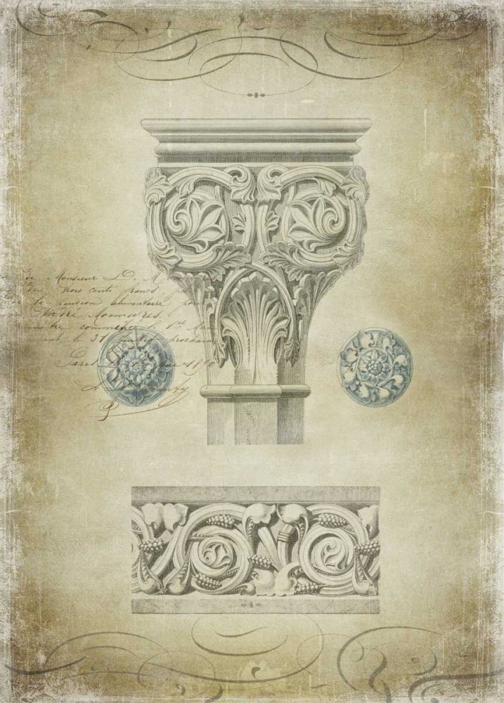 Ornamental I art print by Oliver Jeffries for $57.95 CAD