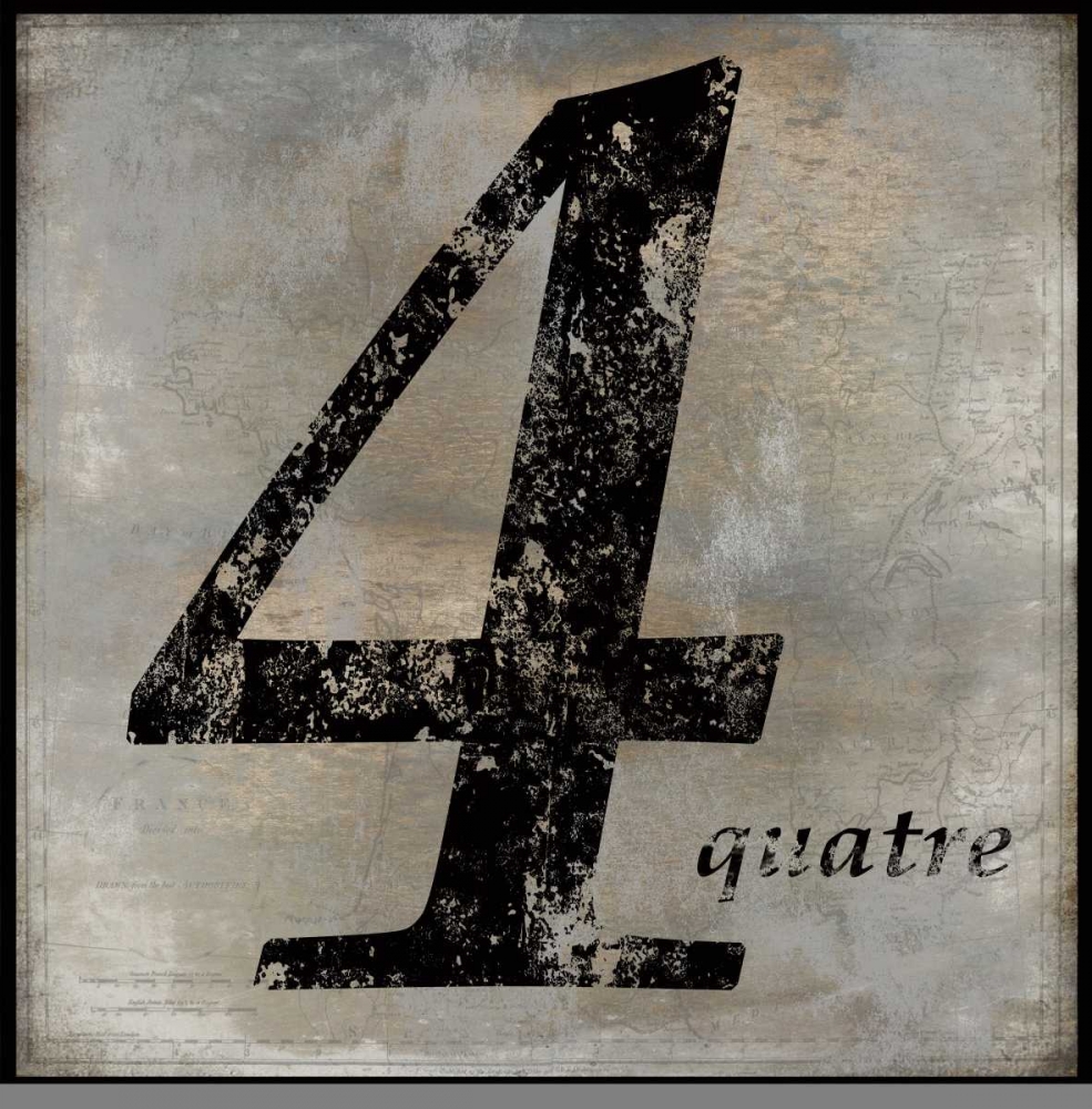 quatre art print by Oliver Jeffries for $57.95 CAD