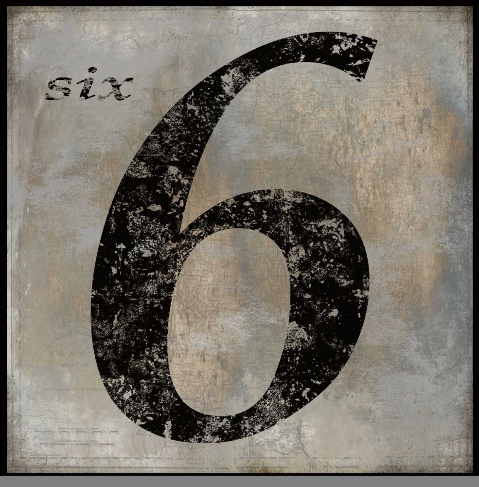 six art print by Oliver Jeffries for $57.95 CAD