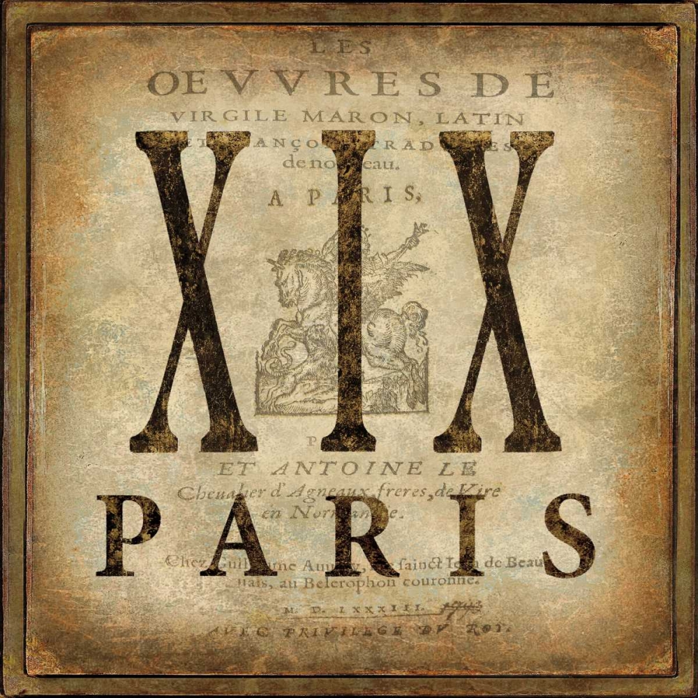 Paris art print by Oliver Jeffries for $57.95 CAD