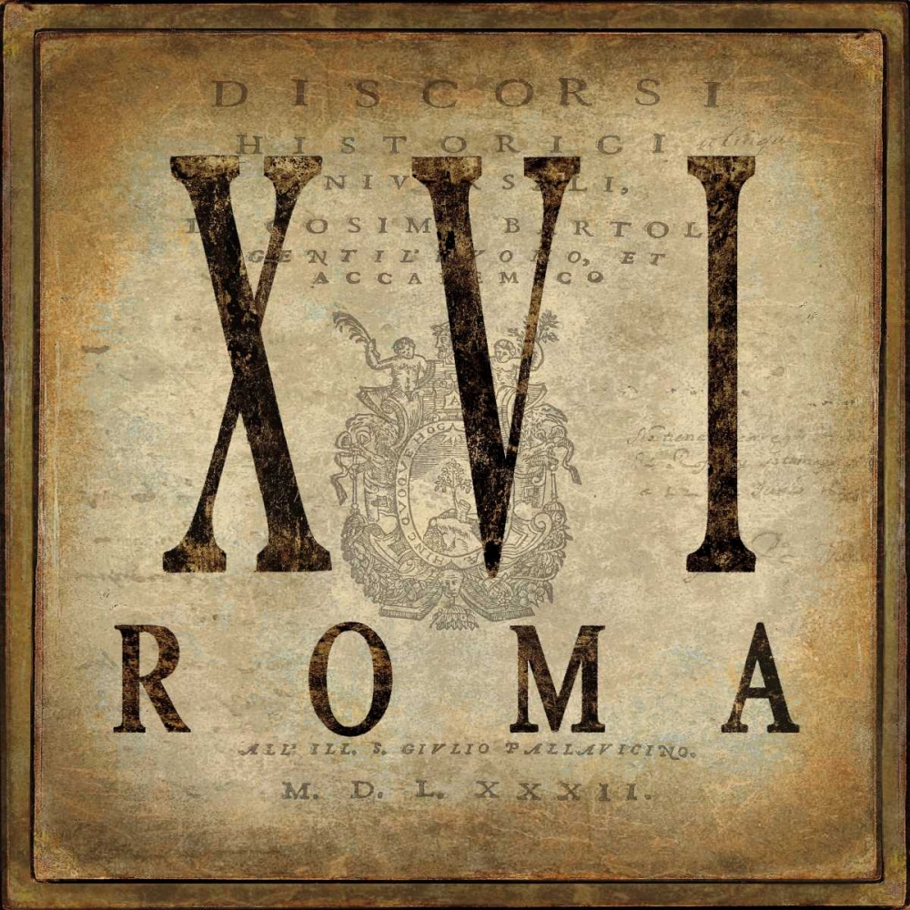 Roma art print by Oliver Jeffries for $57.95 CAD