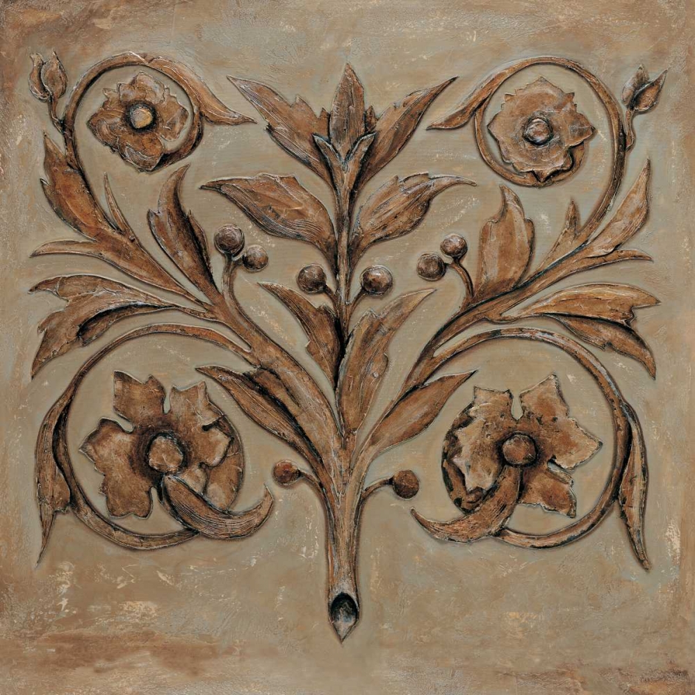 Decorative Scroll I art print by Pablo Segovia for $57.95 CAD