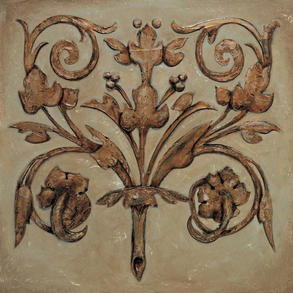 Decorative Scroll II art print by Pablo Segovia for $57.95 CAD