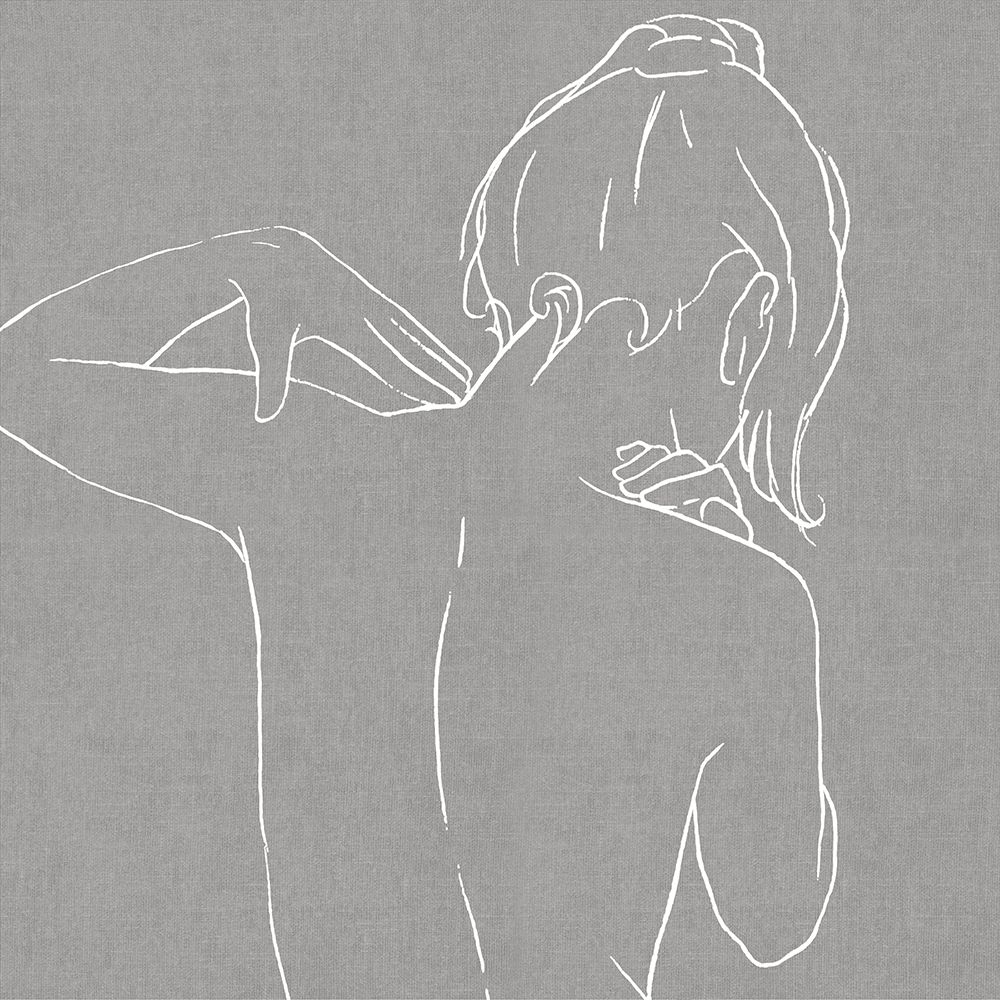 Female Figure Gray II art print by Madeline Blake for $57.95 CAD