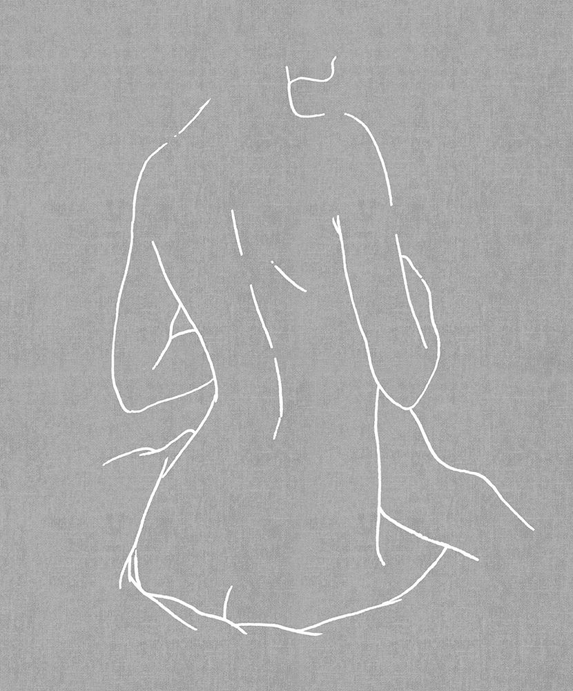 Female Figure Gray III art print by Madeline Blake for $57.95 CAD