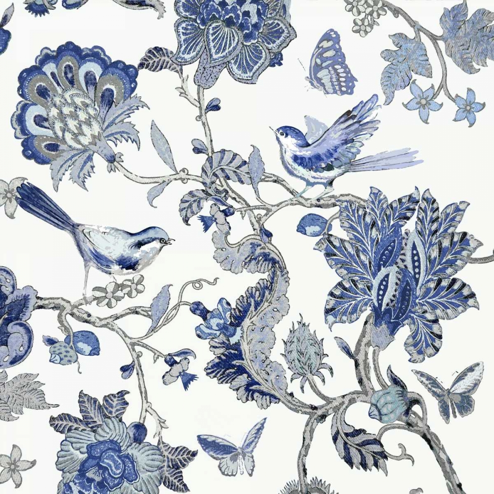 Passing Thru - Indigo I art print by Renee Campbell for $57.95 CAD