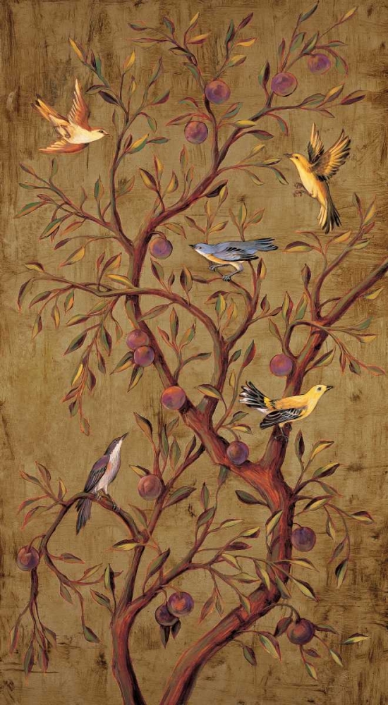Plum Tree Panel I art print by Rodolfo Jimenez for $57.95 CAD