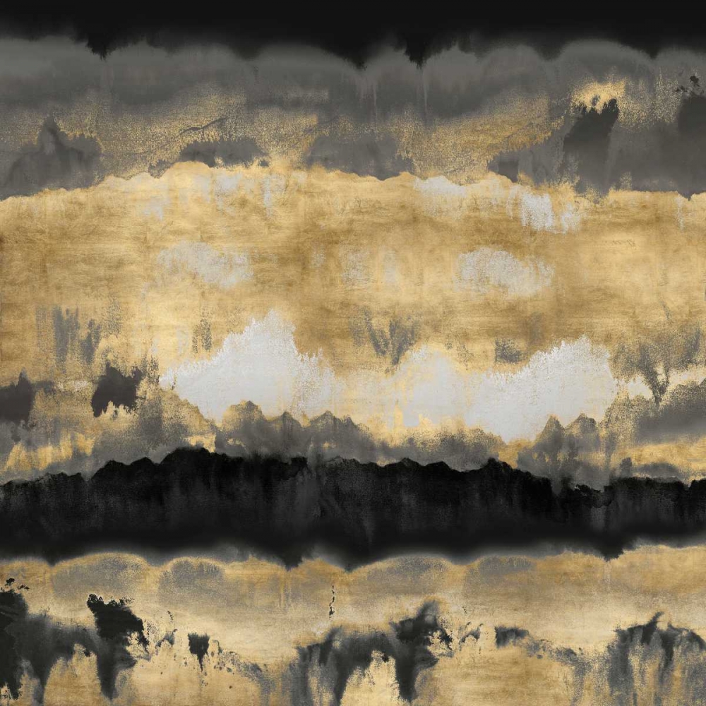 Spectrum in Gold and Black art print by Rachel Springer for $57.95 CAD
