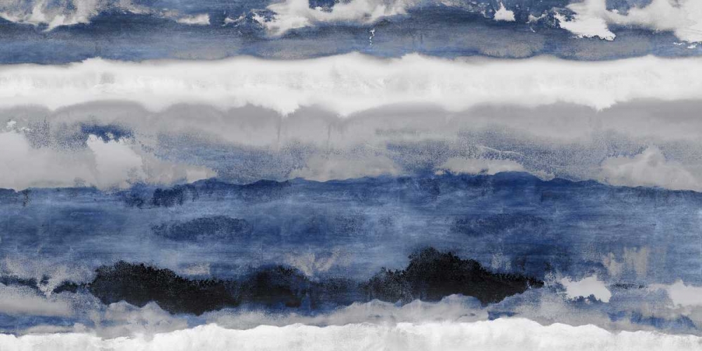 Indigo Strata art print by Rachel Springer for $57.95 CAD