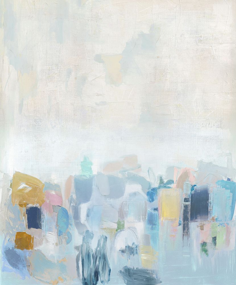 Assembly Blue I art print by Rachel Springer for $57.95 CAD