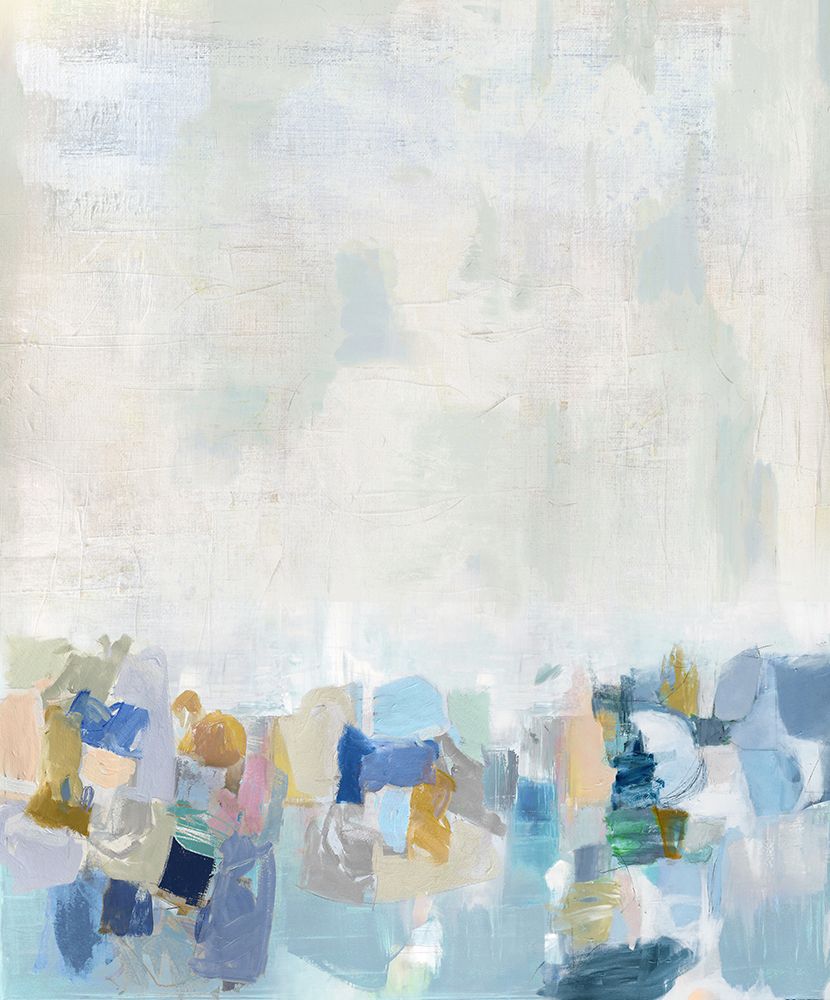 Assembly Blue II art print by Rachel Springer for $57.95 CAD