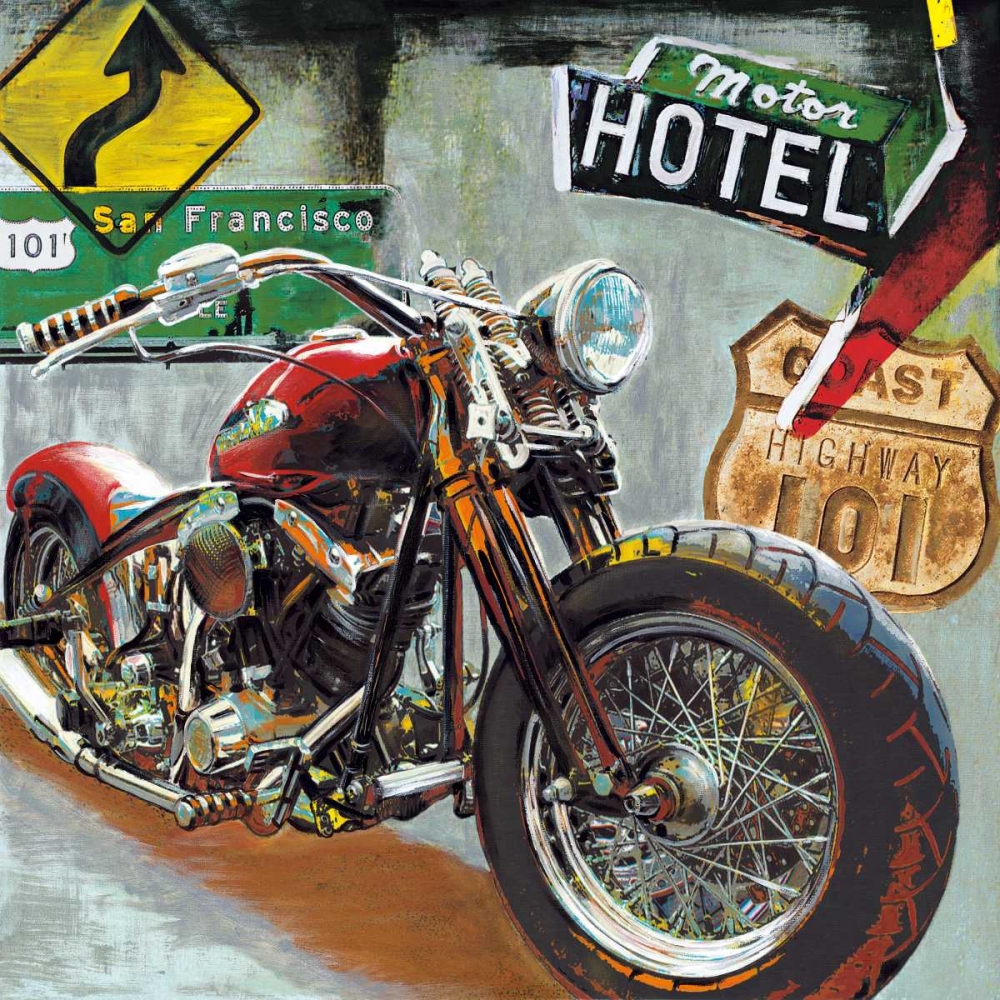 Highway 101 art print by Ray Foster for $57.95 CAD