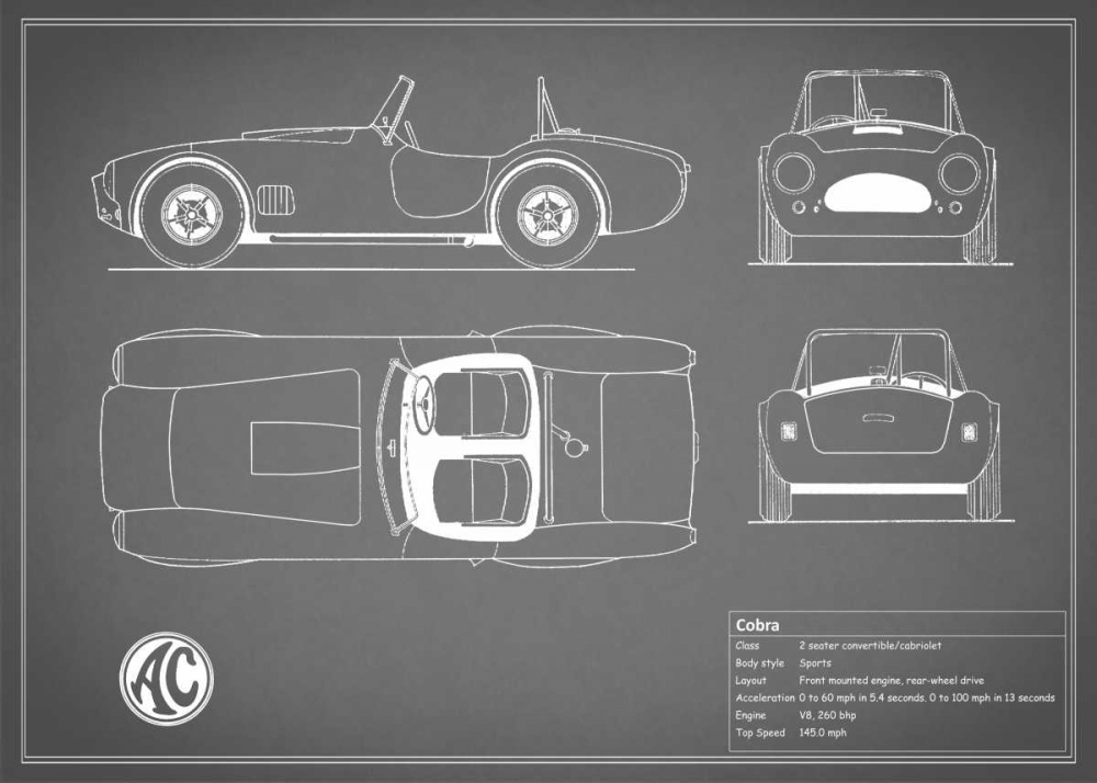 Cobra Red-Grey art print by Mark Rogan for $57.95 CAD