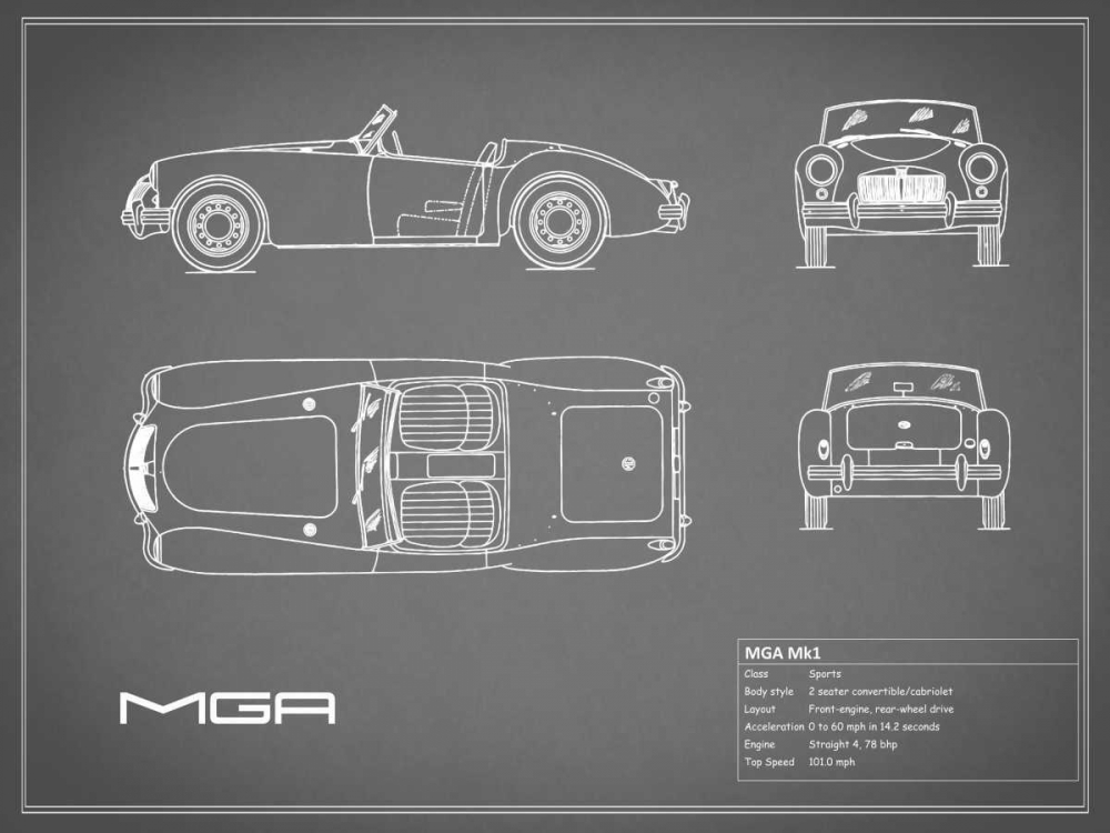 MGM GA-Grey art print by Mark Rogan for $57.95 CAD