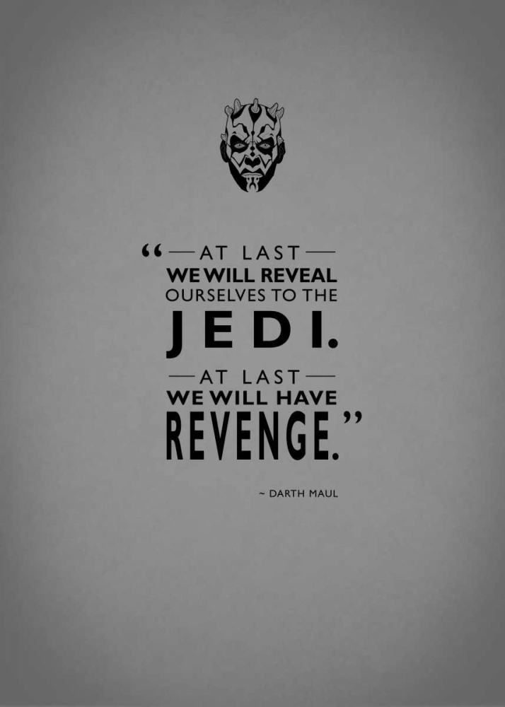 Darth Maul Revenge art print by Mark Rogan for $57.95 CAD