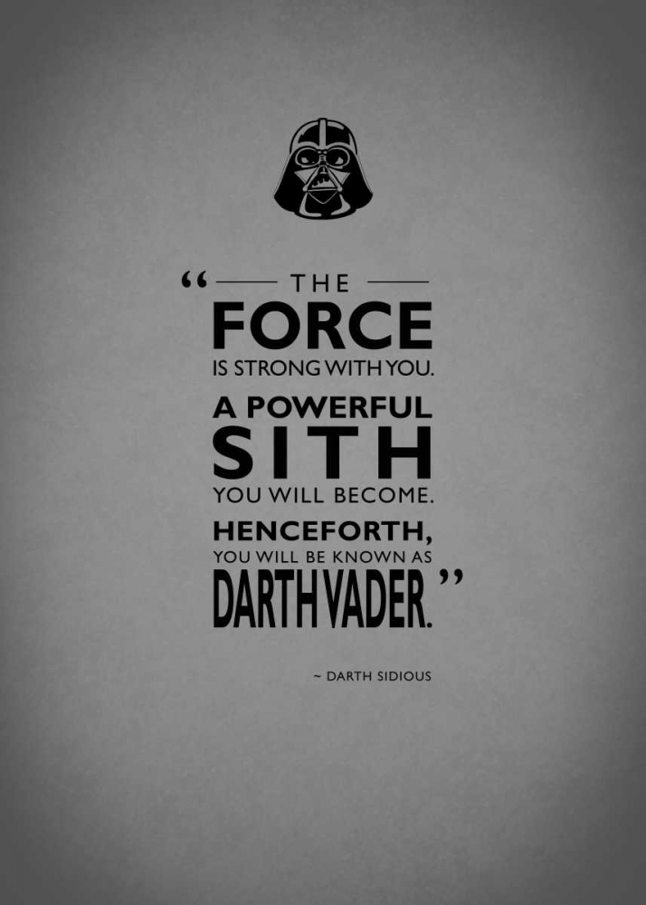 Darth Sidious Powerful art print by Mark Rogan for $57.95 CAD