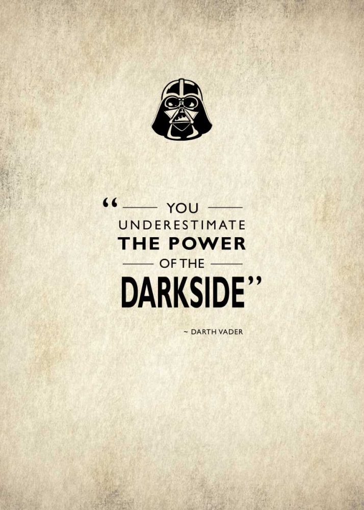 Darth Vader art print by Mark Rogan for $57.95 CAD