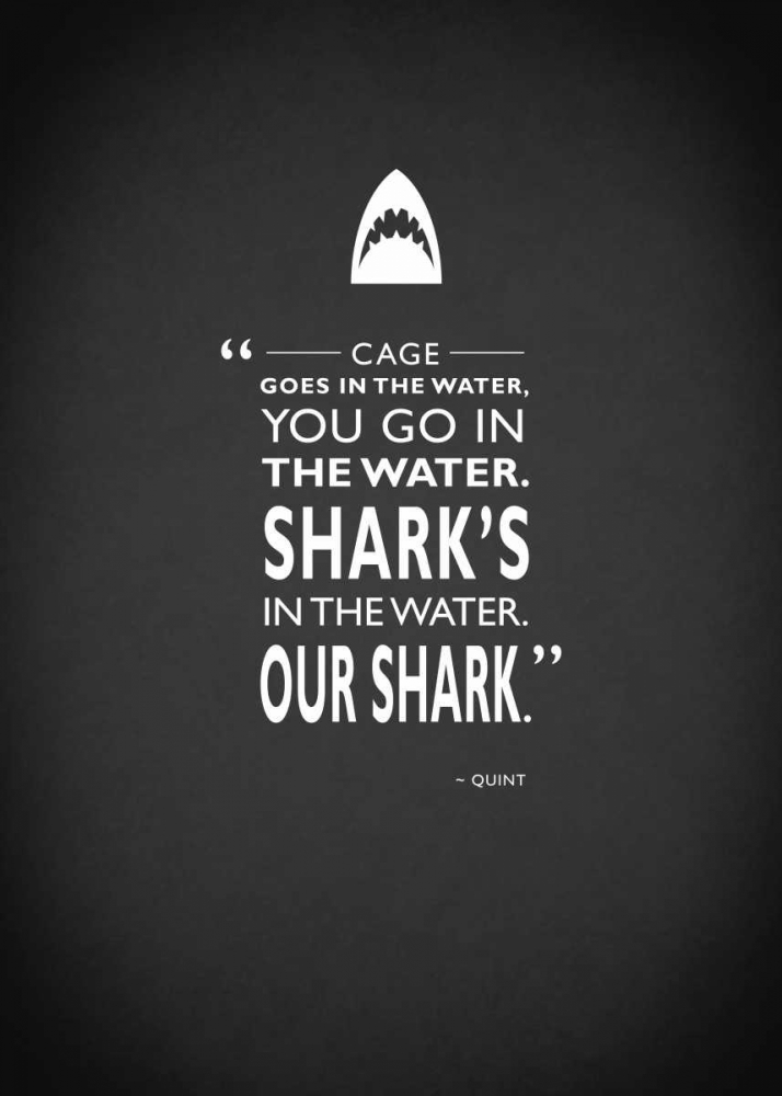 Jaws art print by Mark Rogan for $57.95 CAD
