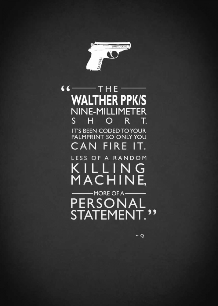 JB Go Skyfall Personal-Stateme art print by Mark Rogan for $57.95 CAD