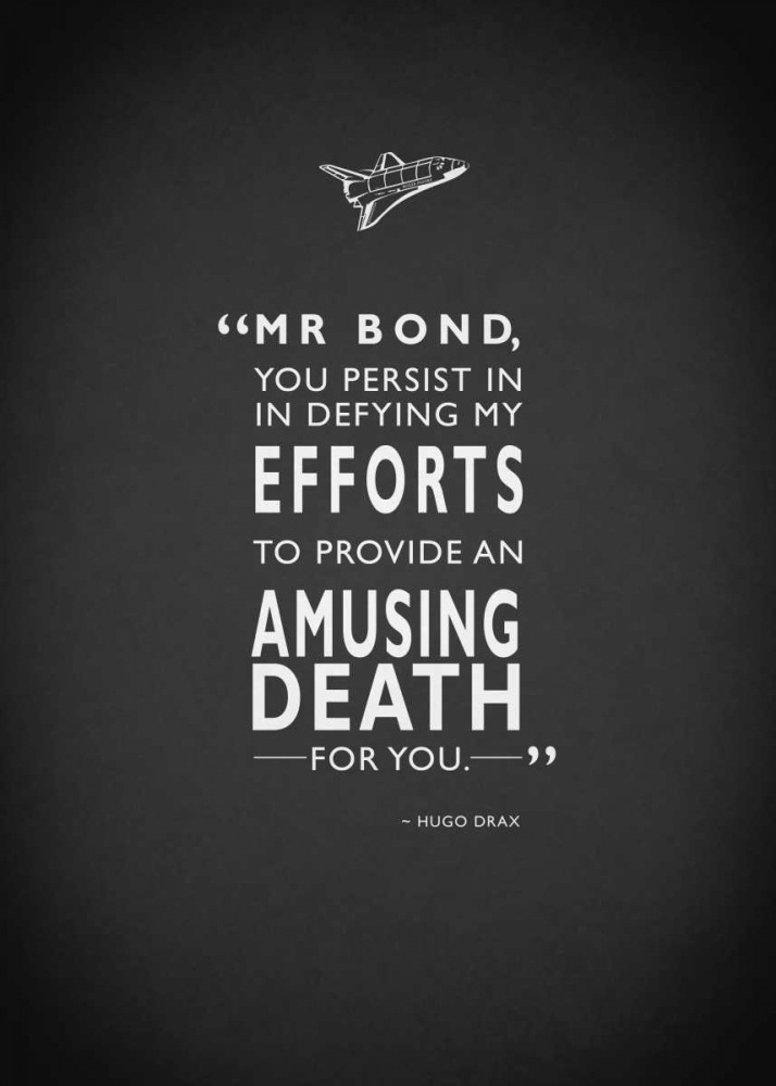 JB Moonraker Amusing Death art print by Mark Rogan for $57.95 CAD