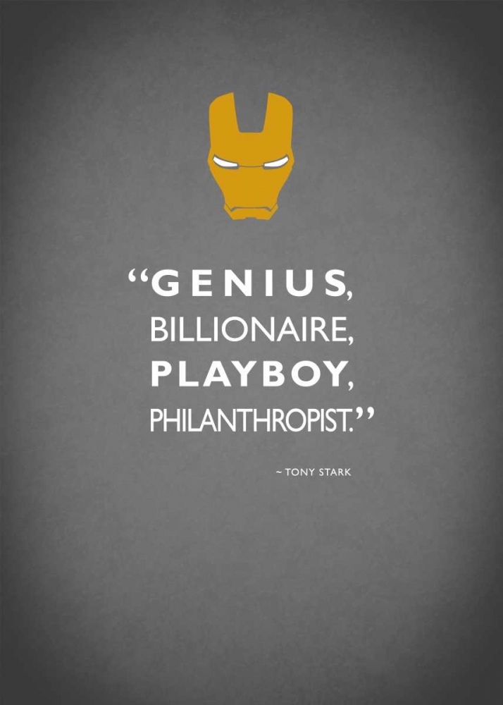 Tony Stark art print by Mark Rogan for $57.95 CAD