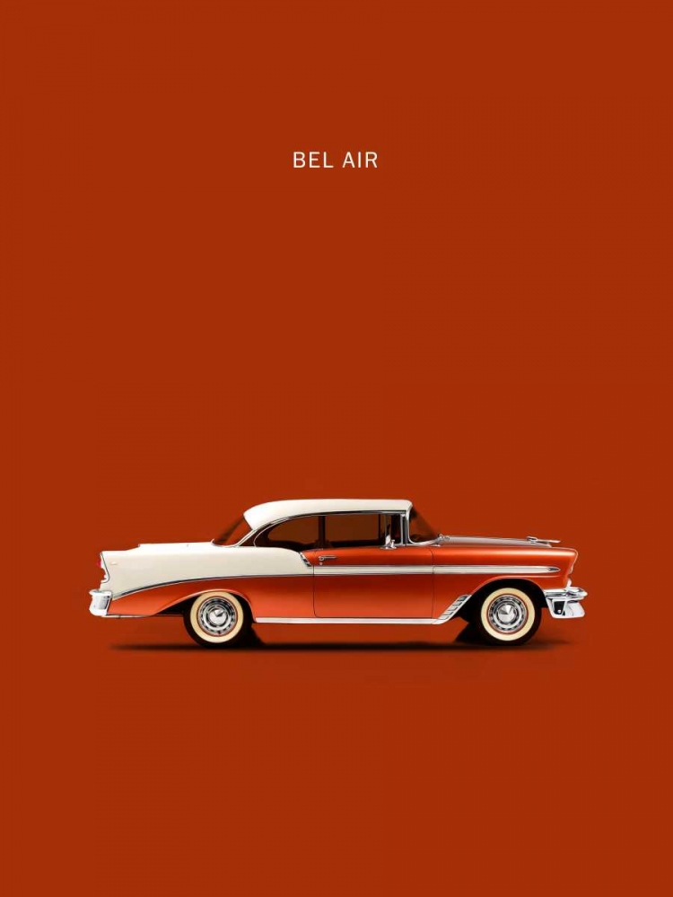 Chev Belair 56 art print by Mark Rogan for $57.95 CAD