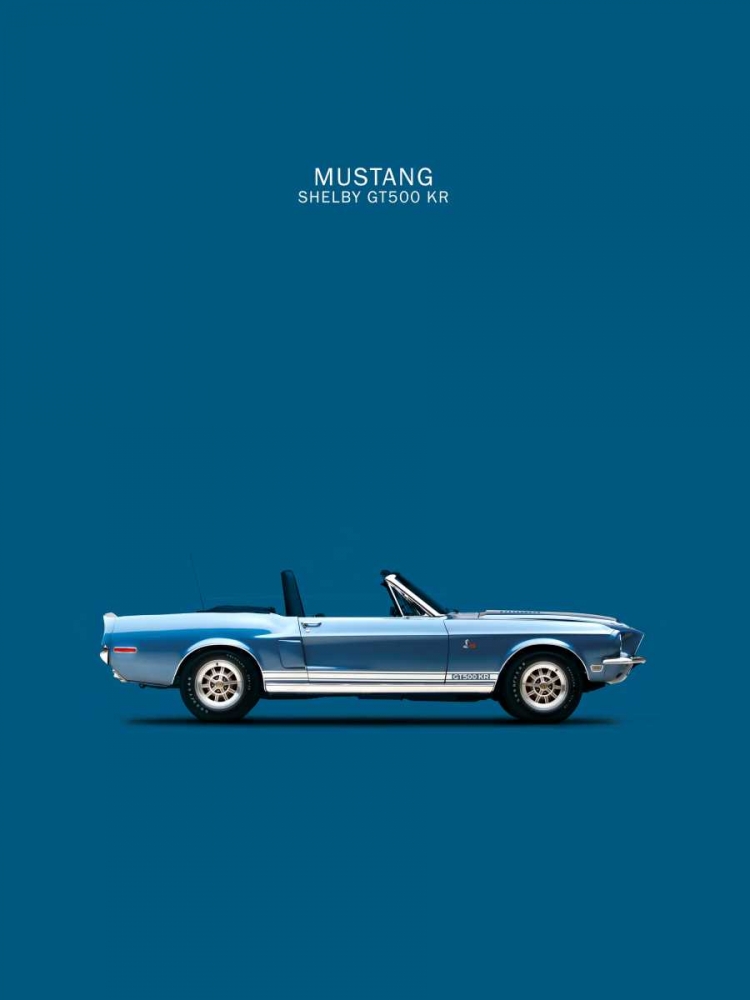 Ford Mustang Shelby GT500-KR 1 art print by Mark Rogan for $57.95 CAD