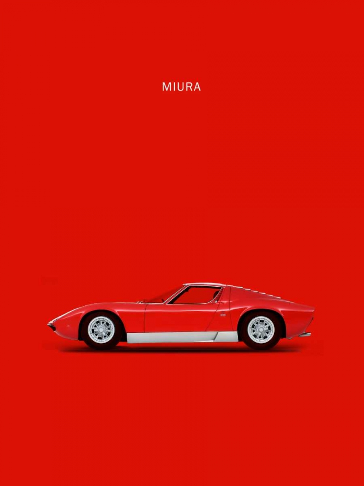 Lambo Miura 69 art print by Mark Rogan for $57.95 CAD