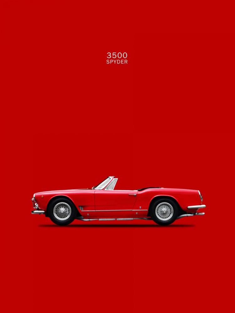 Maserati 3500 Spyder 1959 art print by Mark Rogan for $57.95 CAD