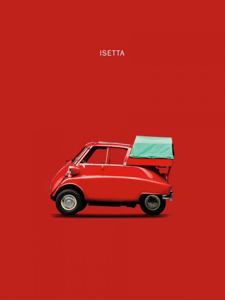 BMW Isetta 300 art print by Mark Rogan for $57.95 CAD