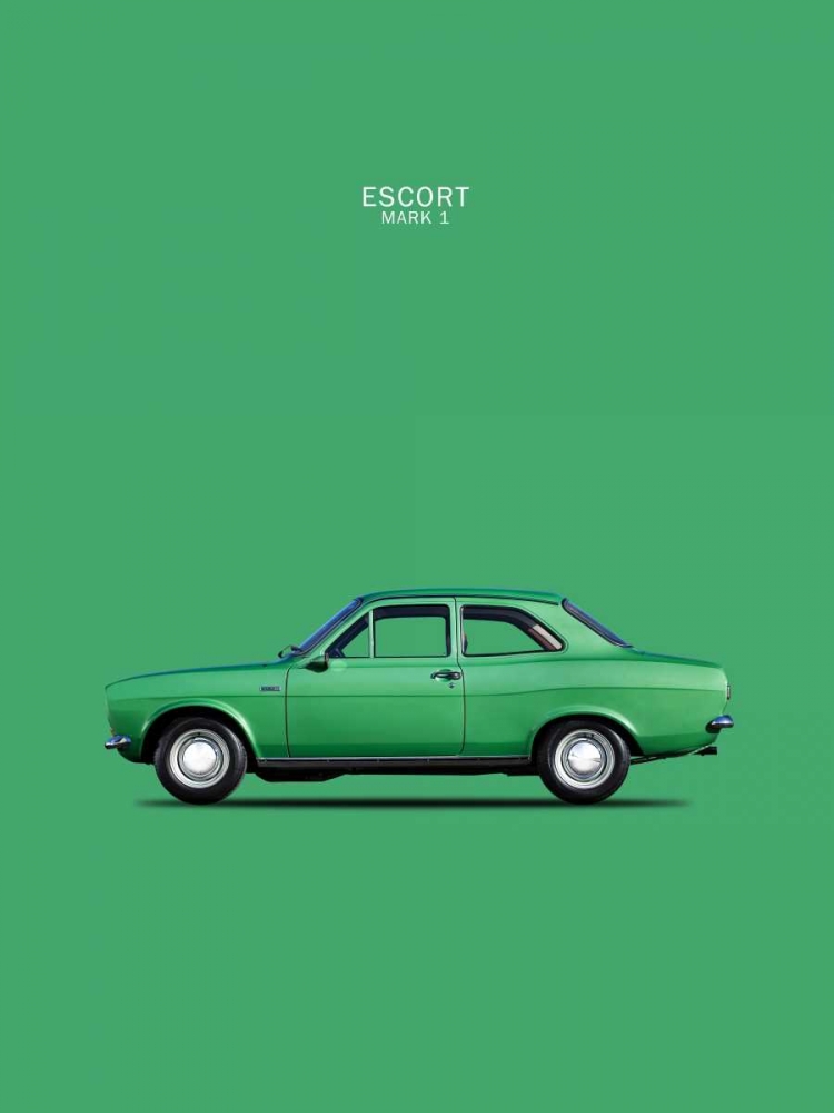 Ford Escort Mk1 TwinCam 1968 art print by Mark Rogan for $57.95 CAD
